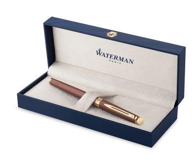 Waterman Hemisphere Metallic Fountain Pen - Copper / Gold Trim - Special Edition