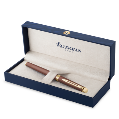 Waterman Hemisphere Metallic Fountain Pen - Copper / Gold Trim - Special Edition