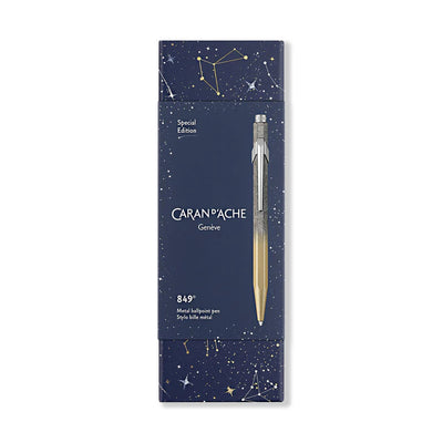 Caran dAche 849 Ballpoint Pen - Cosmic Gold - Special Edition