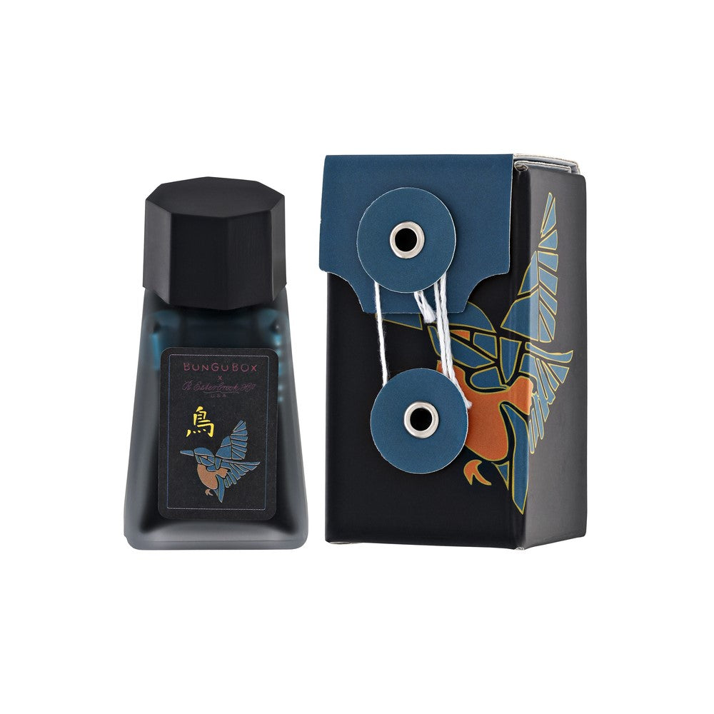 Esterbrook Ink Bottle 30ml - BUNGU Box Kingfisher Teal