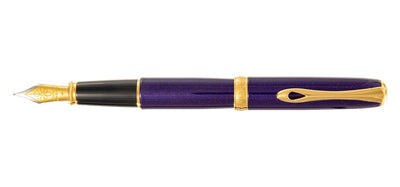 Diplomat Excellence A2 Fountain Pen - Violet Rain