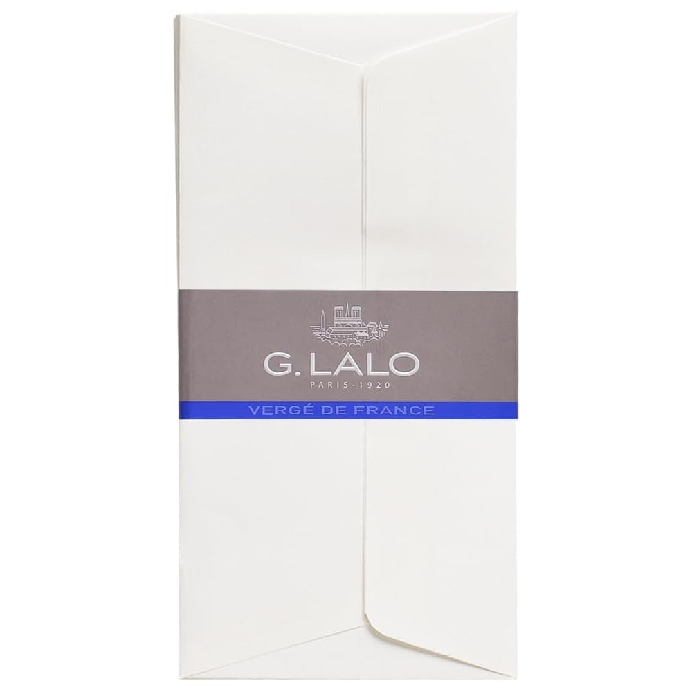 G.Lalo Verge de France DL (A4) Envelopes Pack of 25 - White