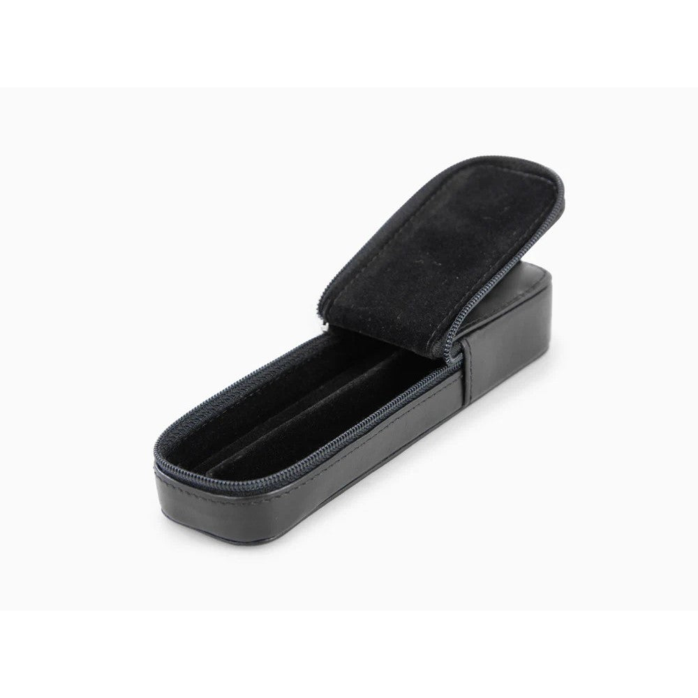 Visconti Leather Pen Holder - 2 Pen