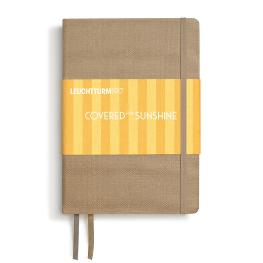 Leuchtturm 1917 Notebook A5 Dot Grid Covered for Sunshine - Dune