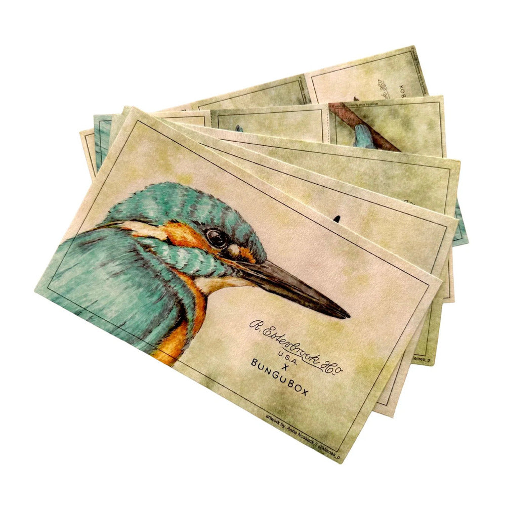 Esterbrook Blotting Paper - BUNGU Box Kingfisher Blotting Paper