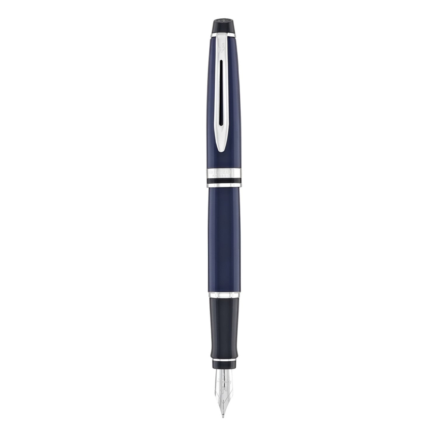 Waterman Expert Fountain Pen - Blue / Chrome Trim