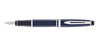 Waterman Expert Fountain Pen - Blue / Chrome Trim