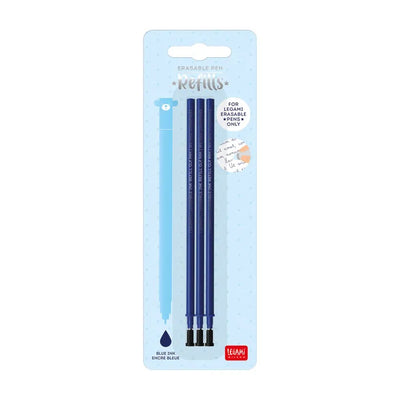 Legami Erasable Gel Pen Refills - 3 Pack