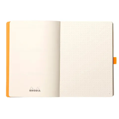 Rhodia Goal Book A5 Dot Grid - Midnight Blue