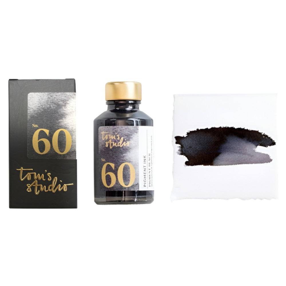 Tom's Studio Ink Bottle 50ml - 60 Pigment Black