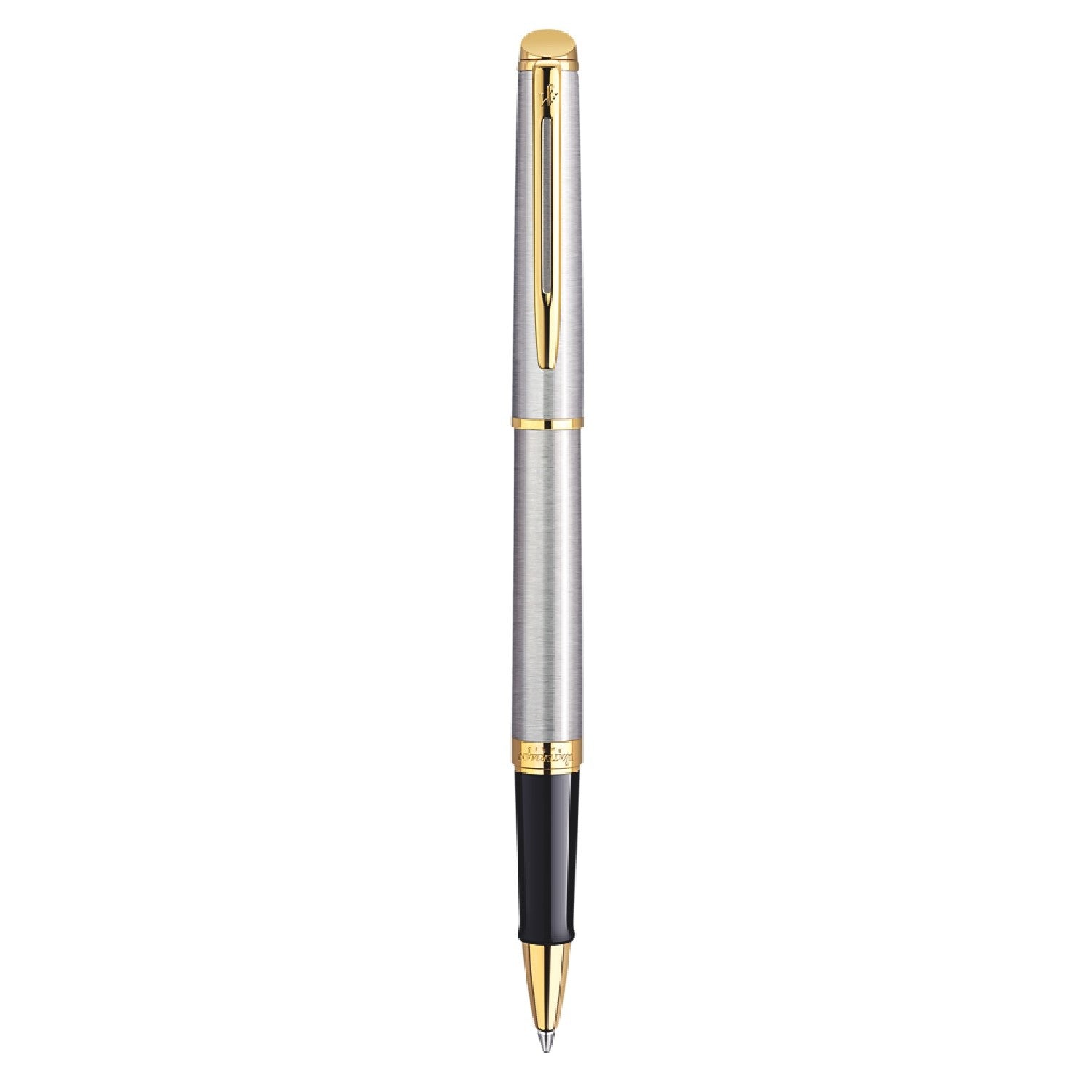 Waterman Hemisphere Rollerball - Stainless Steel / Gold Trim