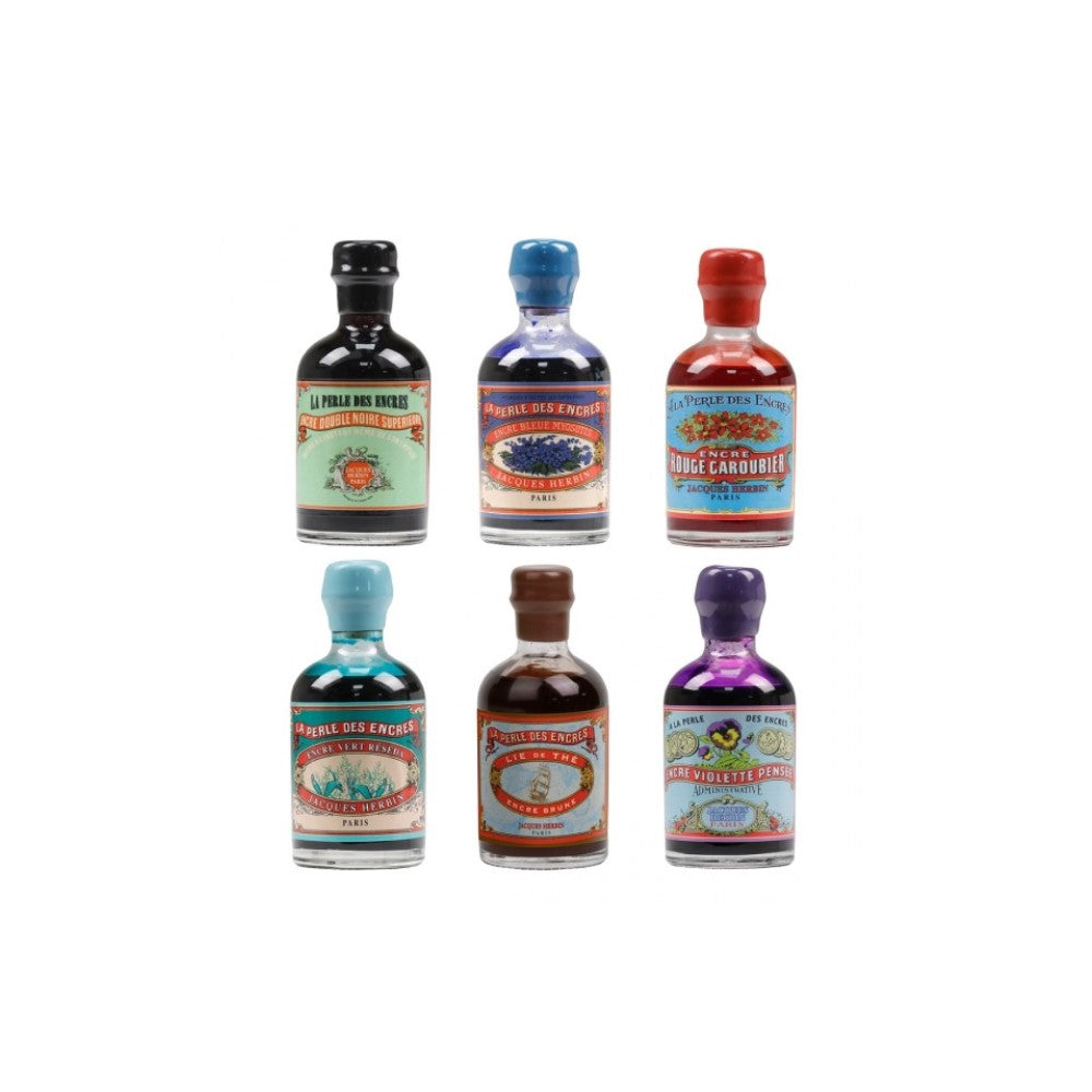 Jacques Herbin Collector Ink Bottle 100ml - Assorted Colours