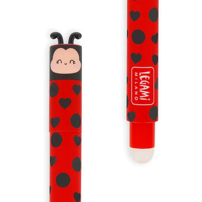 Legami Erasable Gel Pen Single - Ladybug