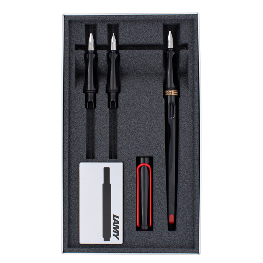 LAMY Joy Calligraphy Set - Black / Red Clip