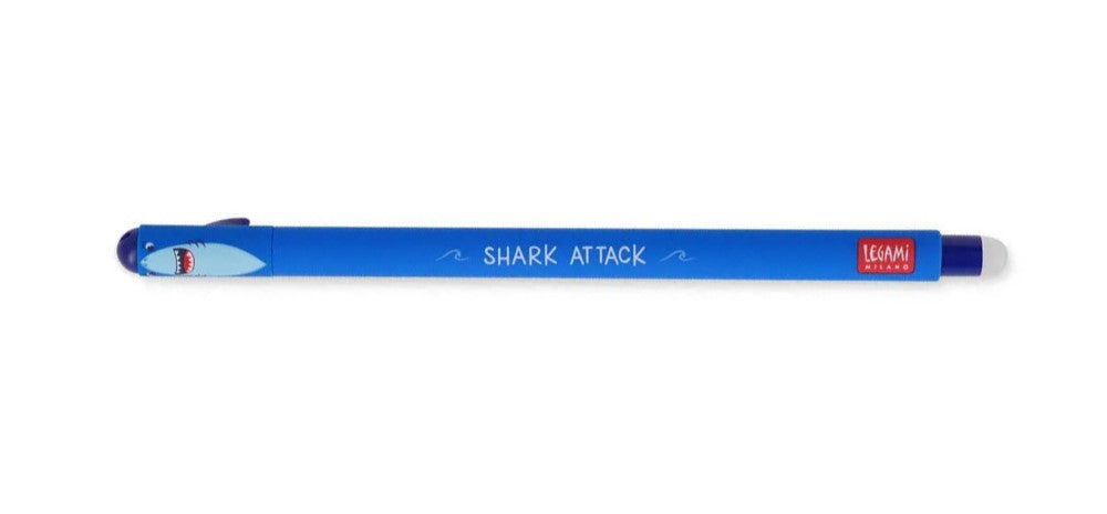 Legami Erasable Gel Pen Single - Shark