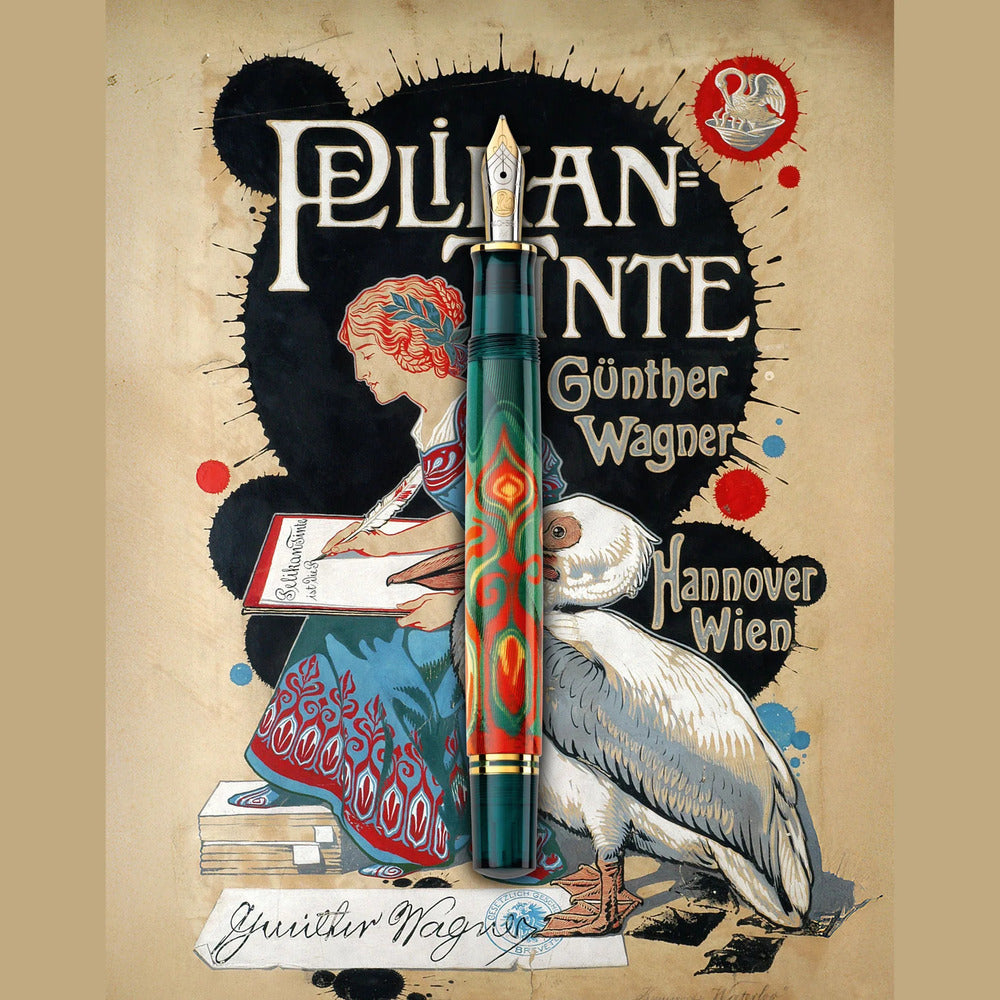 Pelikan Souveran M 600 Art Collection Fountain Pen - Rudi Rother - Special Edition