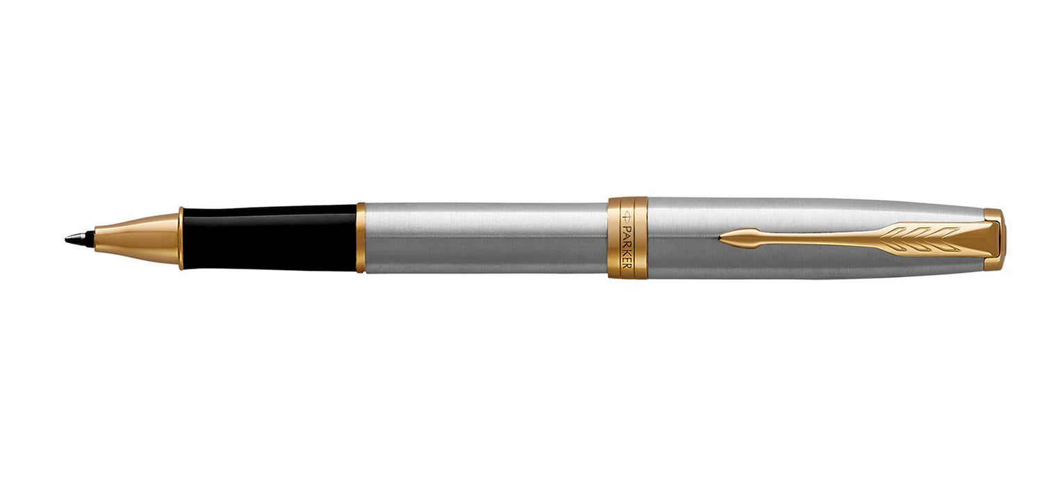 Parker Sonnet Rollerball - Stainless Steel / Gold Trim