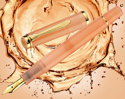 Pelikan Classic M 200 Fountain Pen - Apricot Achat - Special Edition