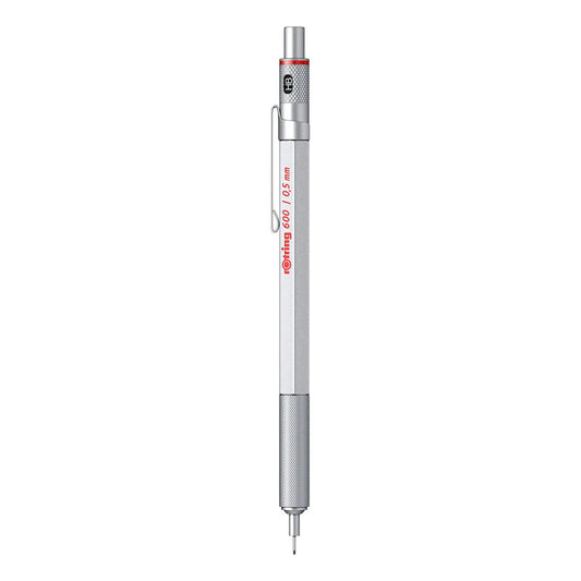 Rotring 600 Mechanical Pencil 0.5mm - Silver