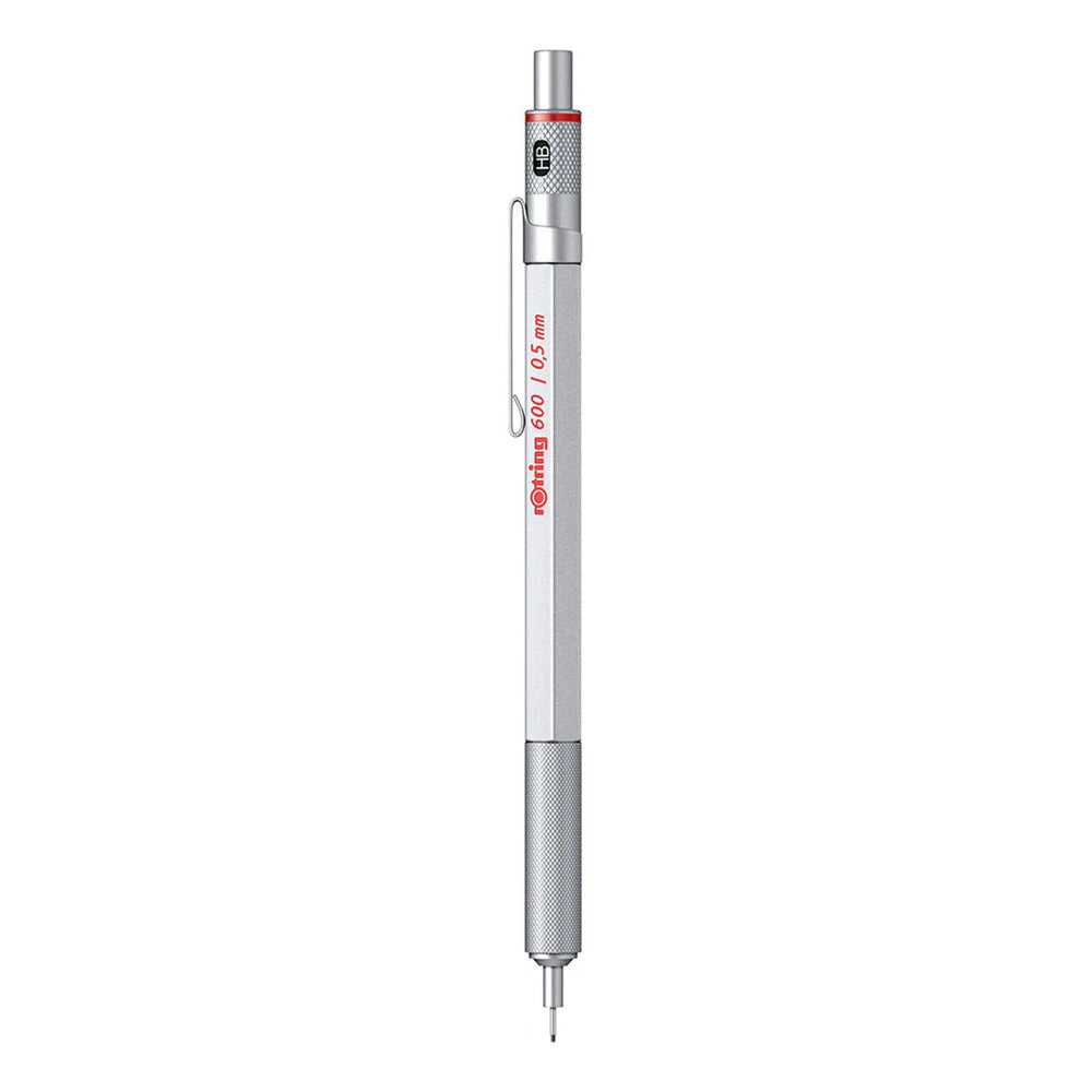 Rotring 600 Mechanical Pencil 0.5mm - Silver