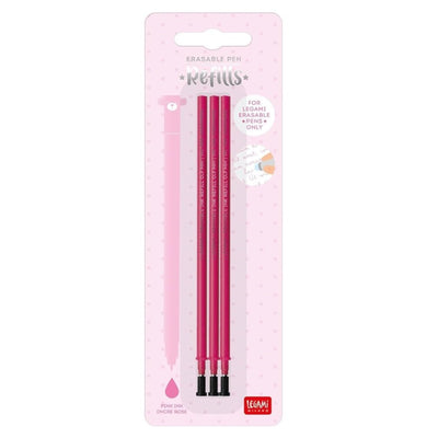 Legami Erasable Gel Pen Refills - 3 Pack