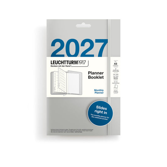 Leuchtturm 1917 Planner Booklet 2027 - A5 Monthly Planner