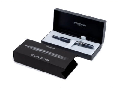 Platinum Curidas Fountain Pen - Graphite Smoke