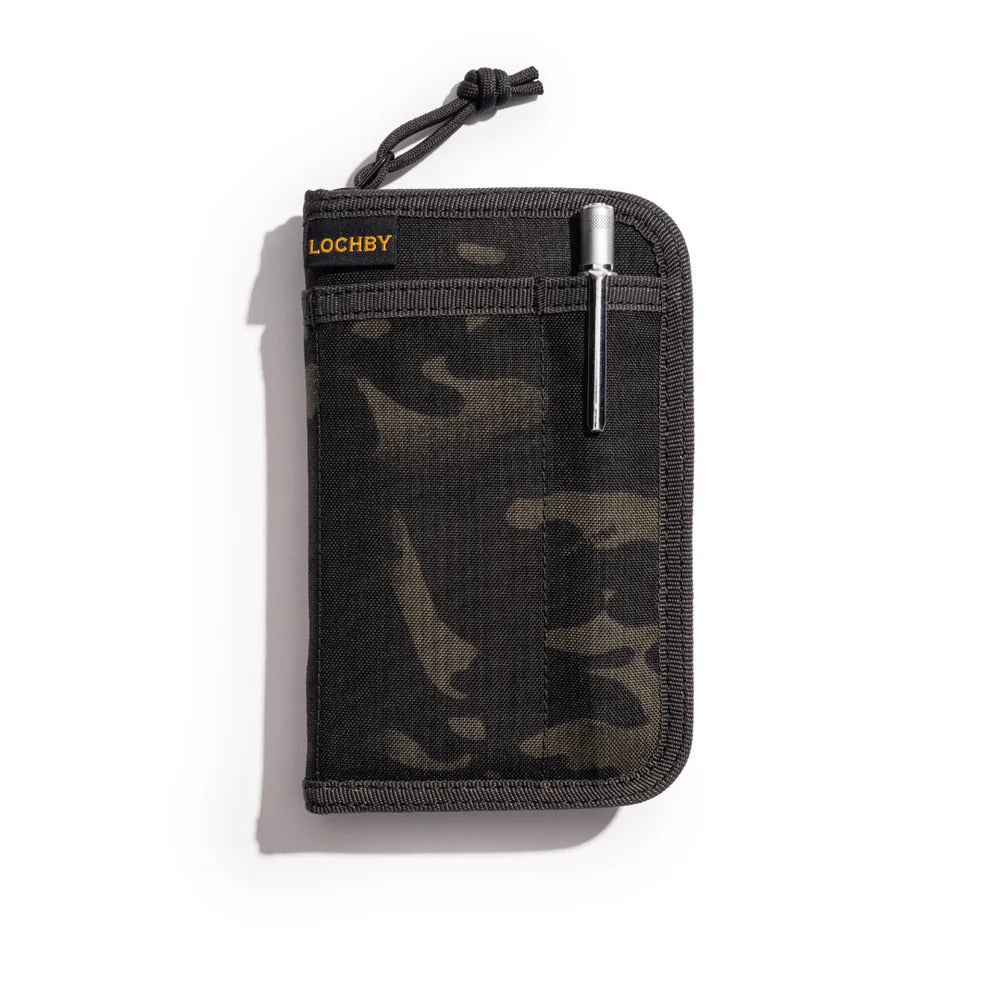 LOCHBY Pocket Journal - Black Multicam