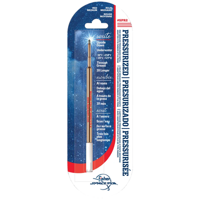 Fisher Space Pen Standard Pressurised Refill (SPR) Ballpoint (with G2 Parker Style adaptor)