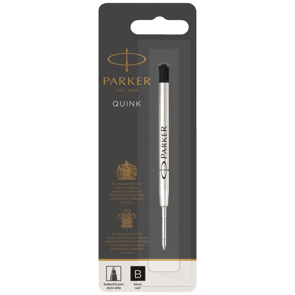Ballpoint Refill Systemark Parker Systemark Black Medium Tip Ball