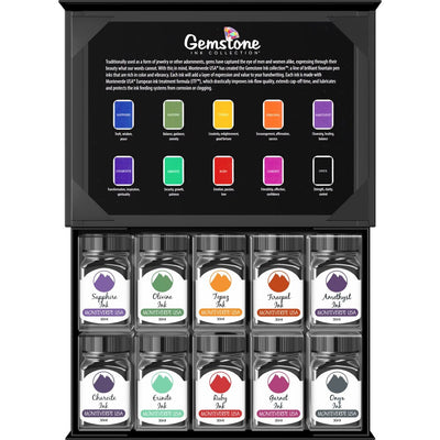 Monteverde Ink Bottle Gift Set (10 X 30ml) - Gemstone