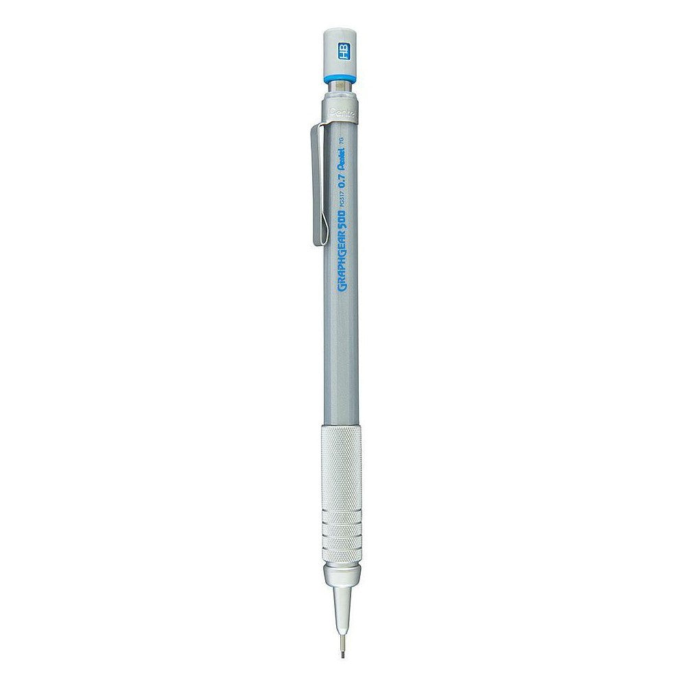 Pentel Graphgear Mechanical Pencil 0.7mm - Silver