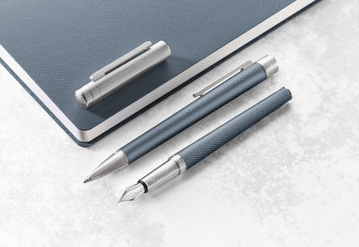 Hahnemuehle SLIM Edition Guilloche Cool Grey - Rollerball