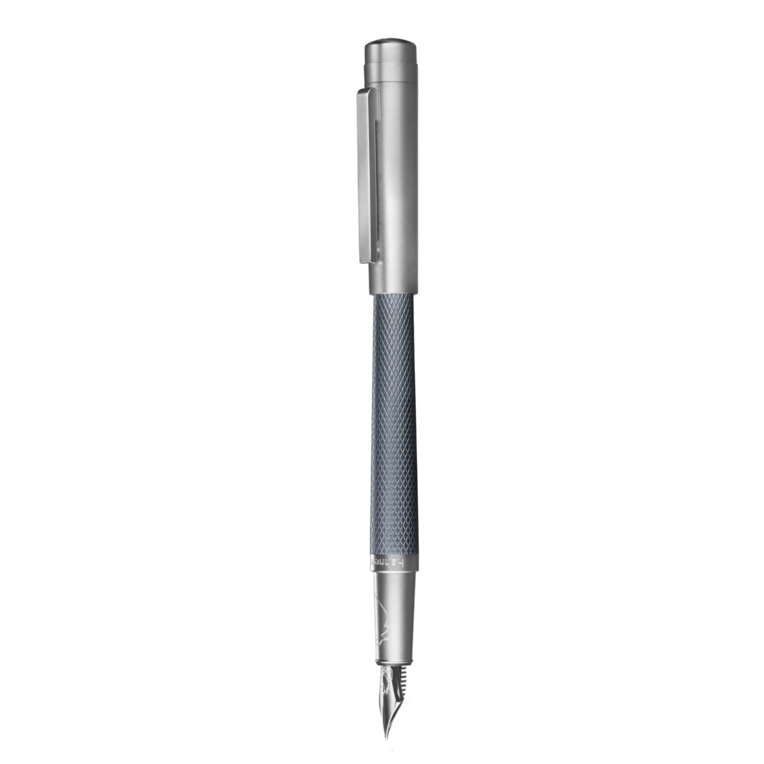 Hahnemuehle SLIM Edition Guilloche Cool Grey - 18kt Fountain Pen