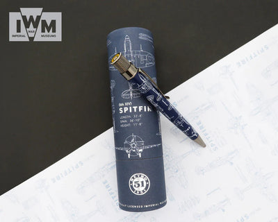Retro 51 Tornado Imperial War Museum Rollerball - Spitfire Blueprint