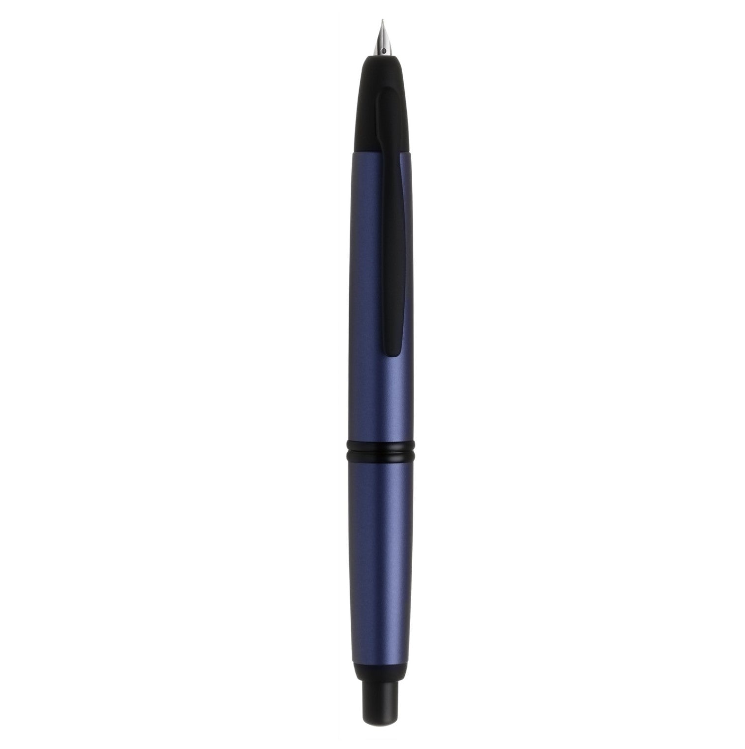 Pilot Capless Steel Nib Fountain Pen - Matte Ash Blue