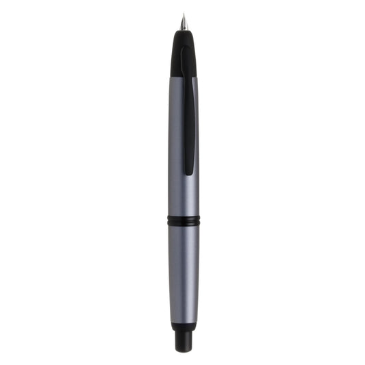 Pilot Capless Steel Nib Fountain Pen - Matte Silver