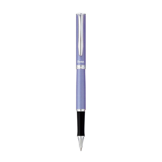 Pentel Sterling EnerGel Rollerball - Purple / Chrome Trim