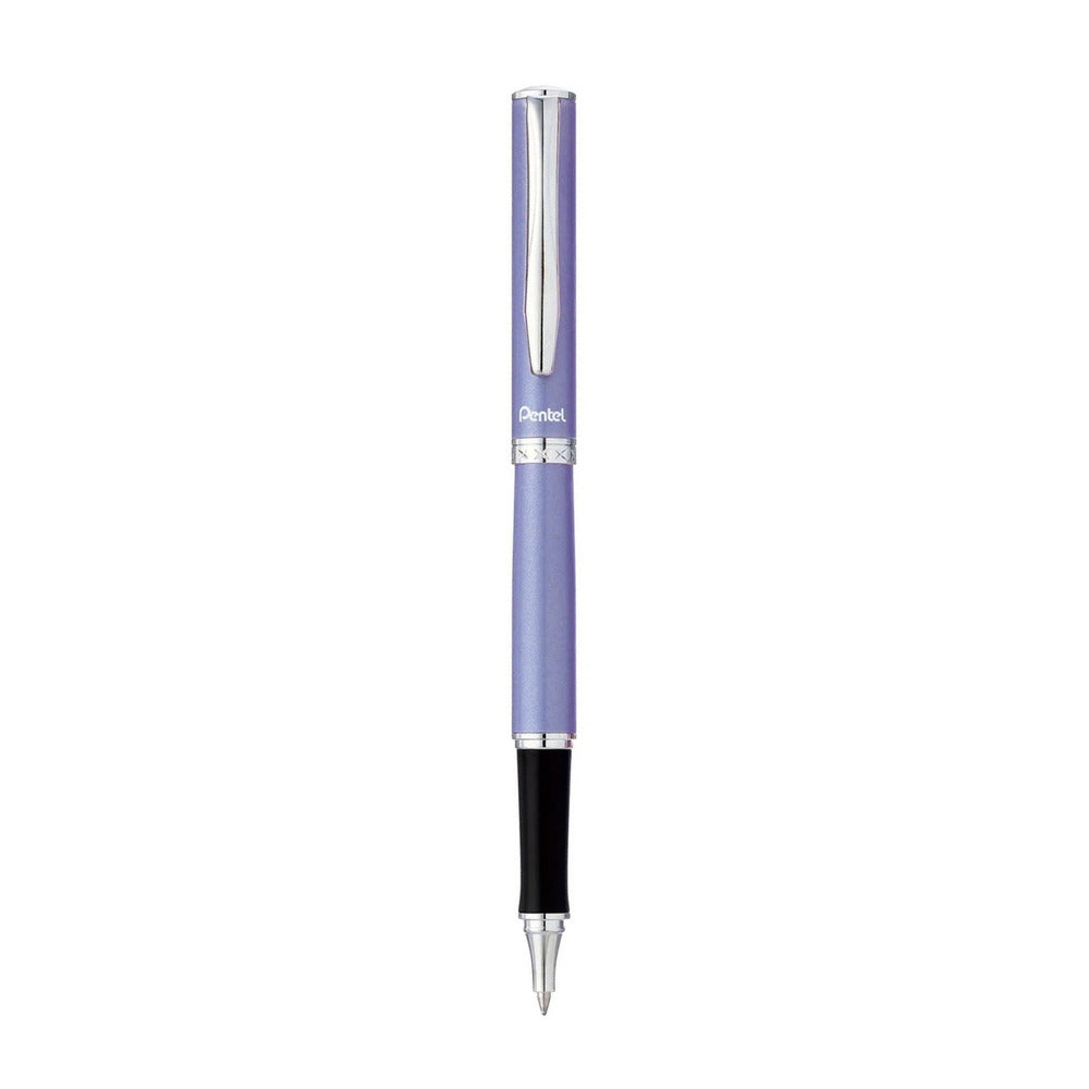 Pentel Sterling EnerGel Rollerball - Purple / Chrome Trim