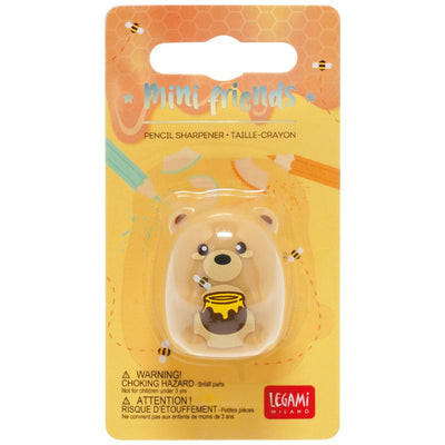 Legami Pencil Sharpener - Mini Friends - Teddy Bear