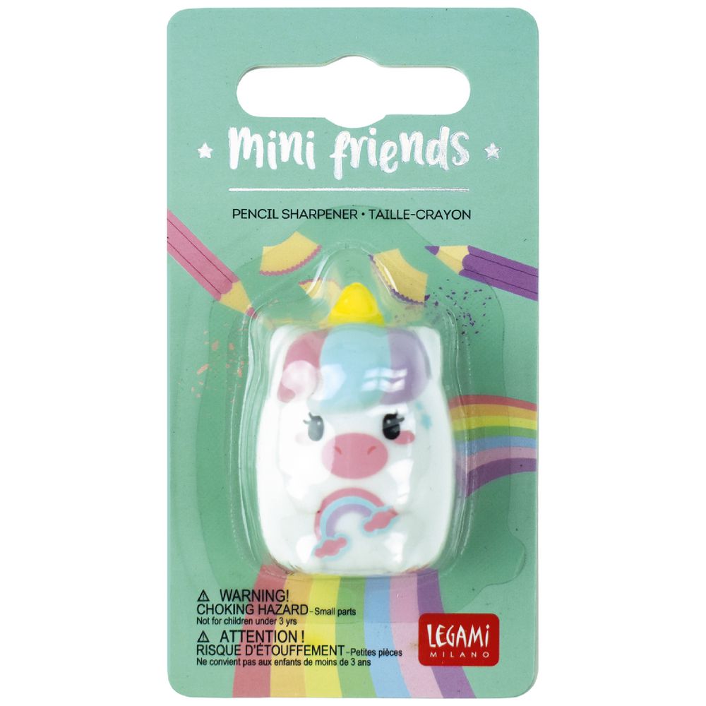 Legami Pencil Sharpener - Mini Friends - Unicorn