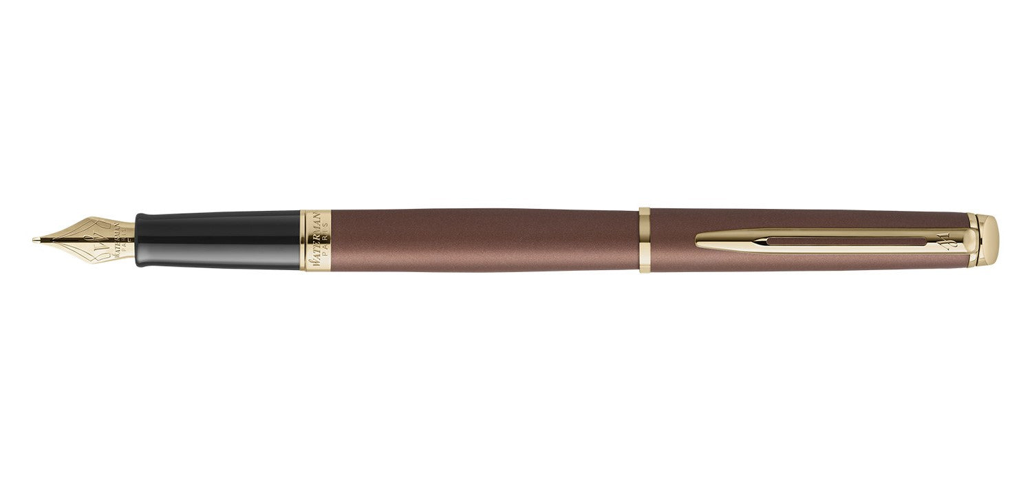 Waterman Hemisphere Metallic Fountain Pen - Copper / Gold Trim - Special Edition