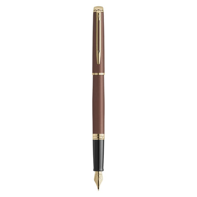 Waterman Hemisphere Metallic Fountain Pen - Copper / Gold Trim - Special Edition