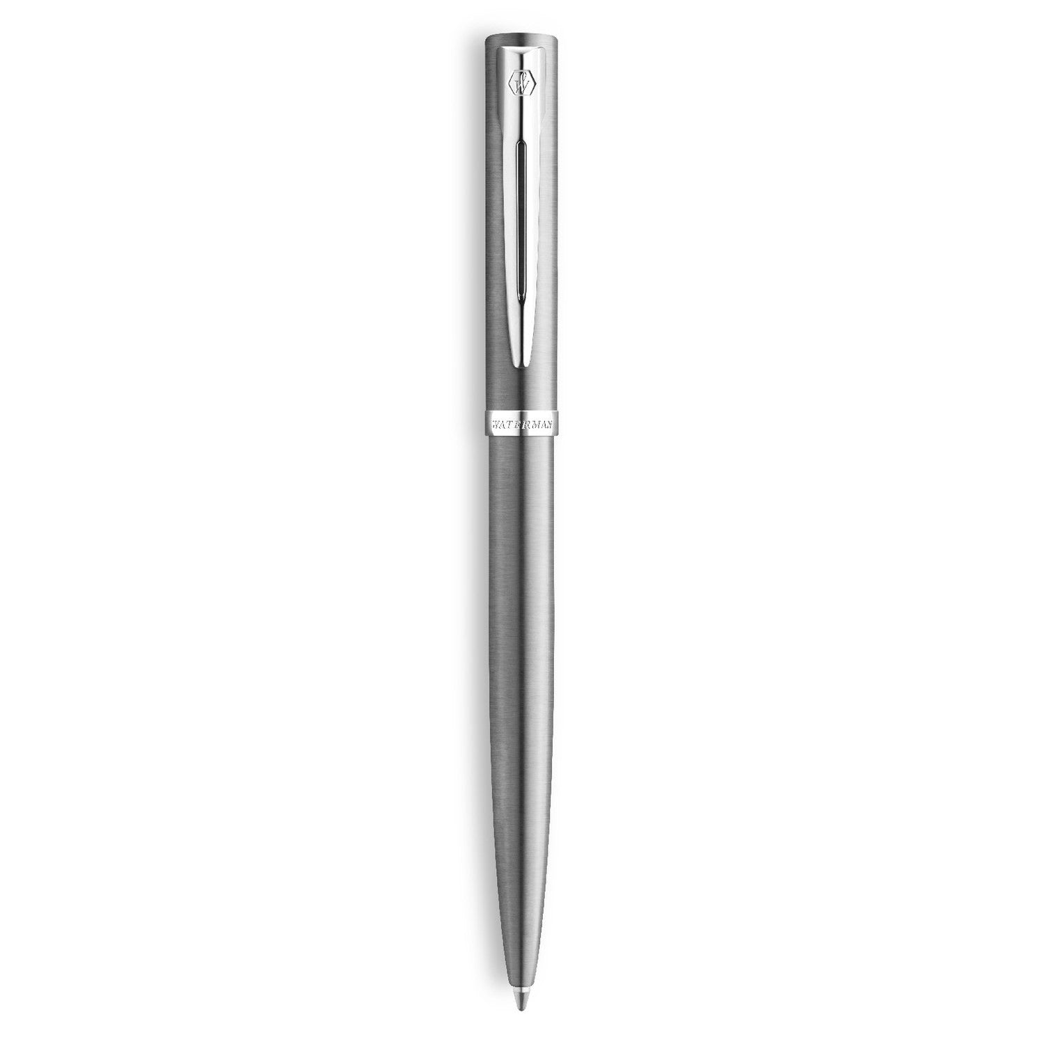 Waterman Impression Ballpoint Pen - Stainless Steel / Chrome Trim