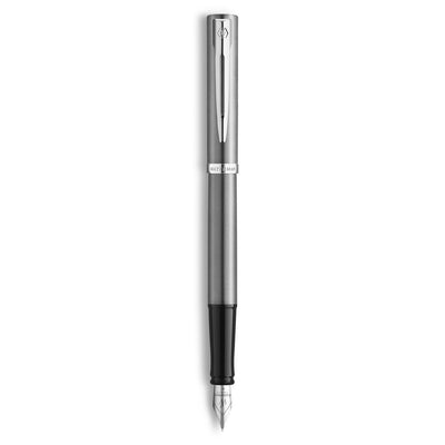 Waterman Impression Fountain Pen - Stainless Steel / Chrome Trim