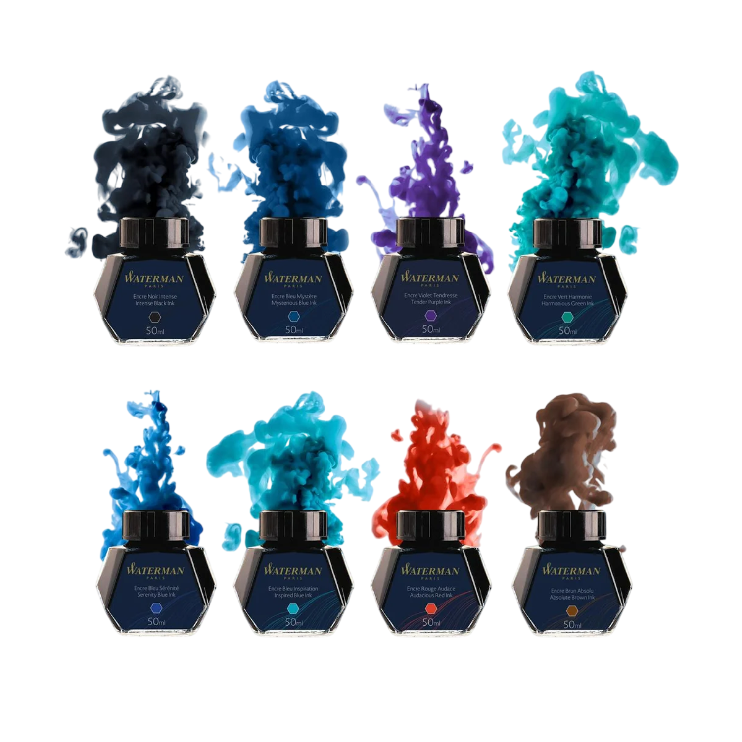 Waterman Ink Bottle 50ml - Assorted Colours