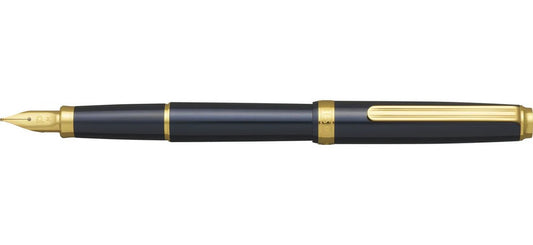 Platinum Biso Fountain Pen - Nebula Black
