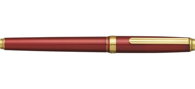 Platinum Biso Fountain Pen - Flame Red