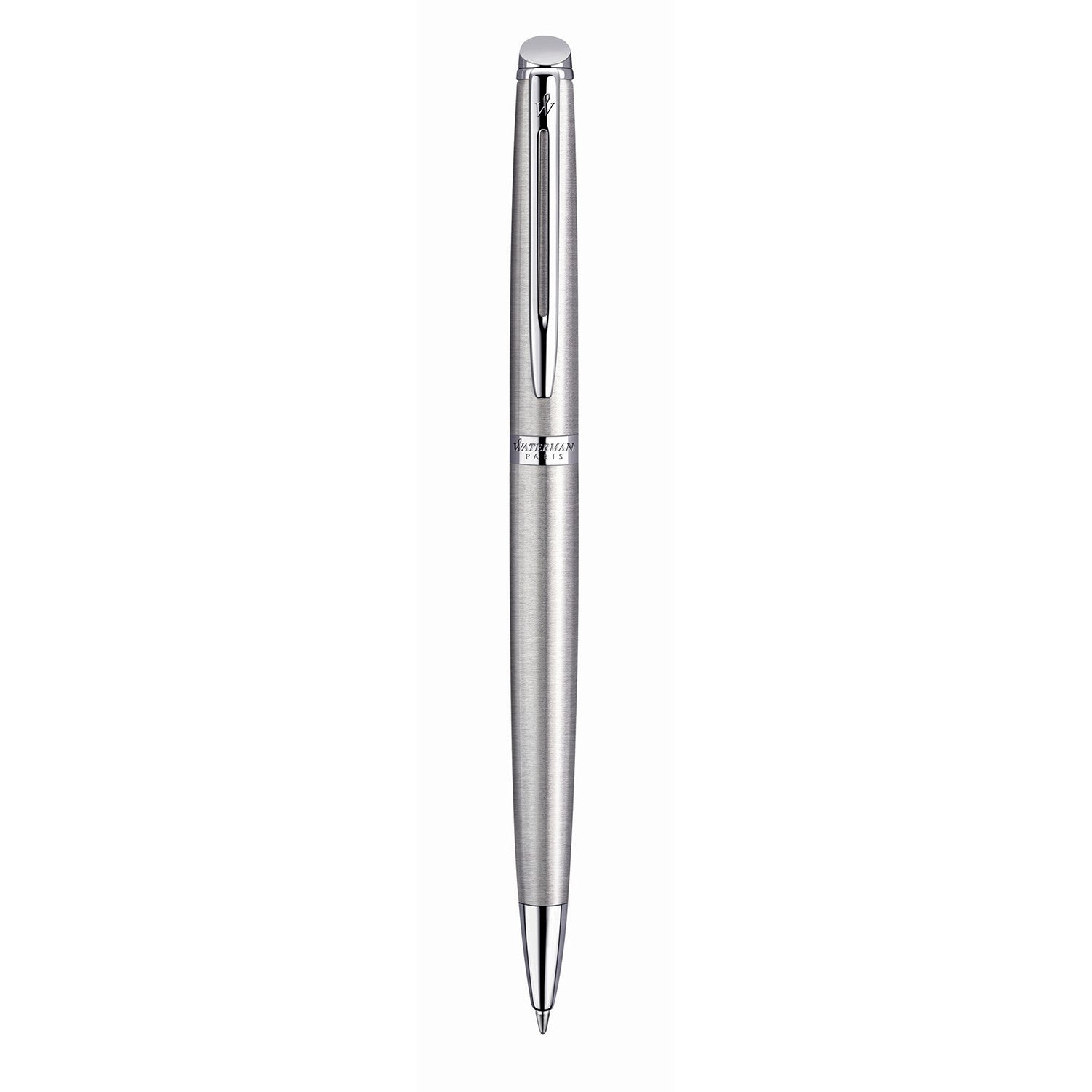 Waterman Hemisphere Ballpoint Pen - Stainless Steel / Chrome Trim