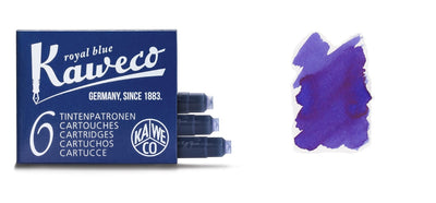 Kaweco Ink Cartridges Pack of 6 - Assorted Colours